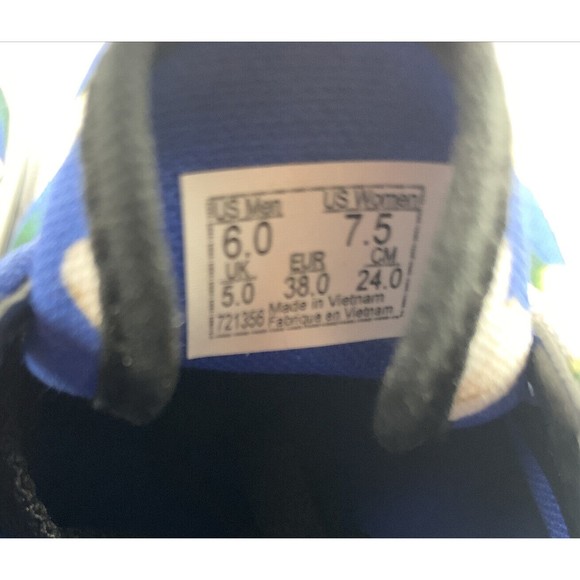 Vans Women's Era Romantic Floral Blue Multicolor Skate Shoes Size 7.5 Men Size 6 - Picture 6 of 7